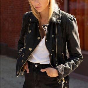Free People Leather Jacket